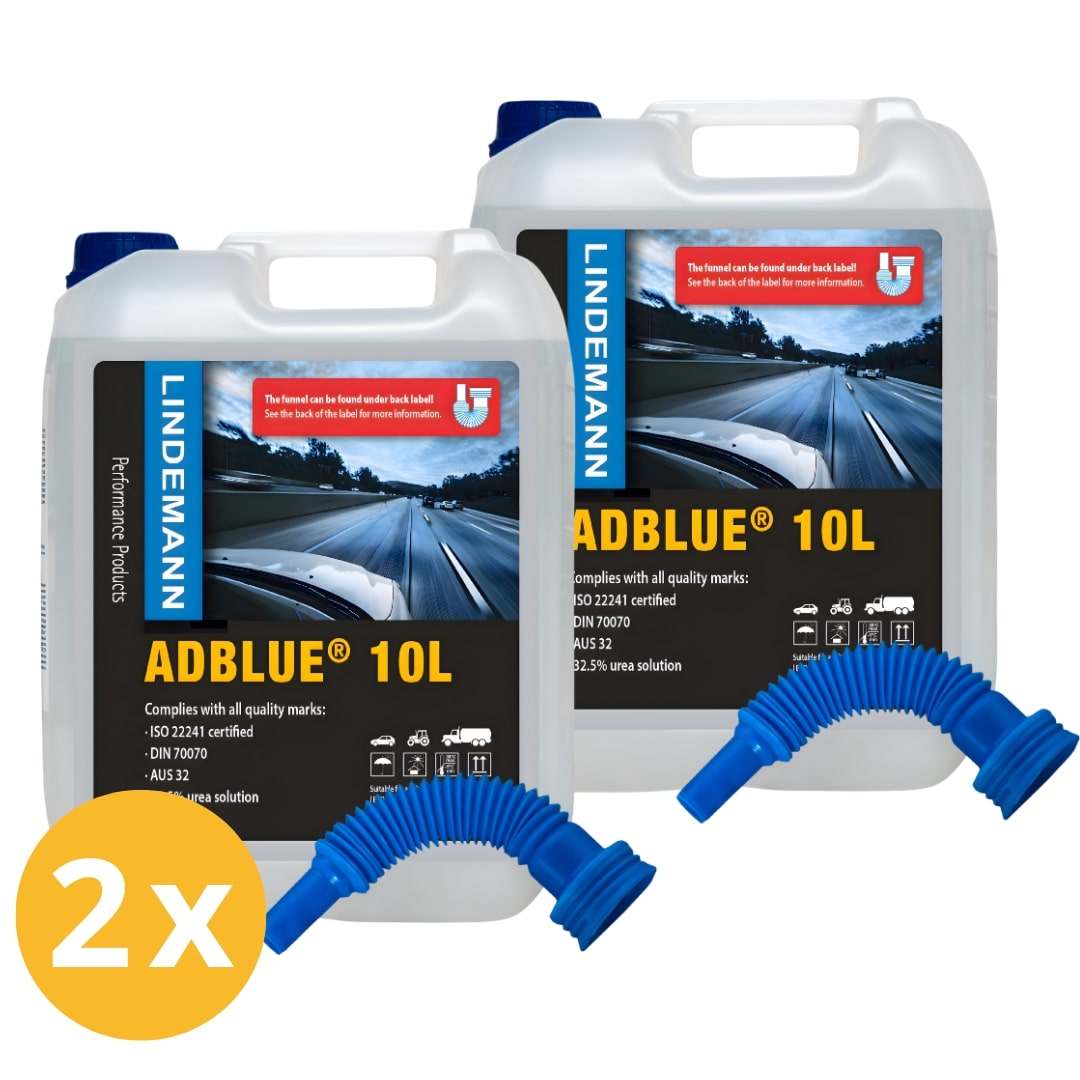2-Pack Lindemann AdBlue 10 liter | Combideals | Dutch Performance Products