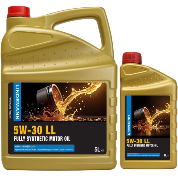 Lindemann Motorolie 5W-30 LL - Voordeelbundel 5+1L - Afbeelding 1