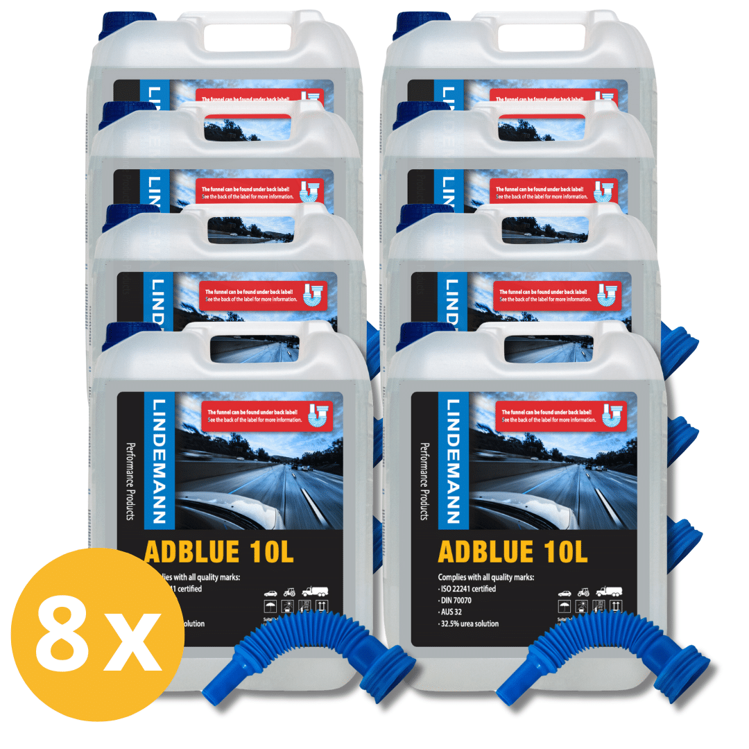 8-Pack Lindemann AdBlue 10 liter | Combideals | Dutch Performance Products