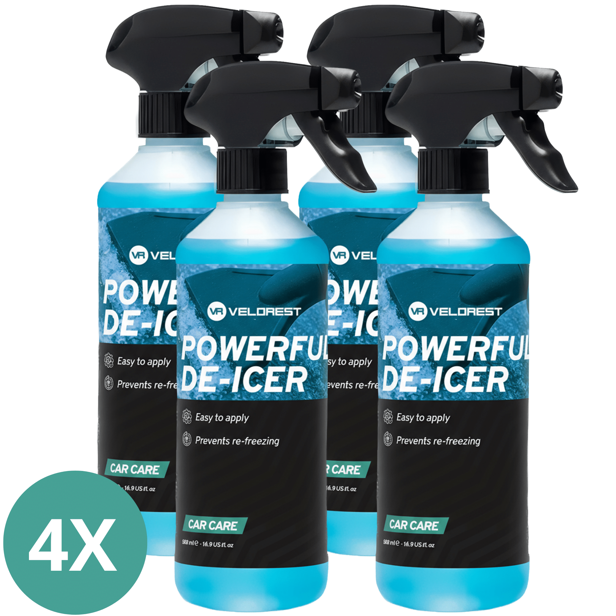 4-Pack Velorest De-Icer 500ml | | Dutch Performance Products