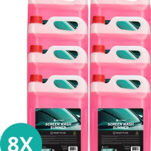 8-Pack Velorest Screen Wash Summer 5L